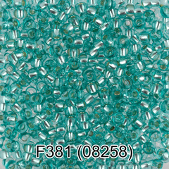 Бисер Чехия "GAMMA" круглый 6 10/0 2.3 мм F381 зеленый ( 08258 )