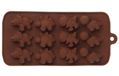 Форма для шоколада силиконовая Дино