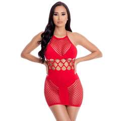 Эротическое мини-платье Pink Lipstick 25106
