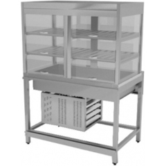 Витрина холодильная напольная Gastrolux ВC-117/OB/L