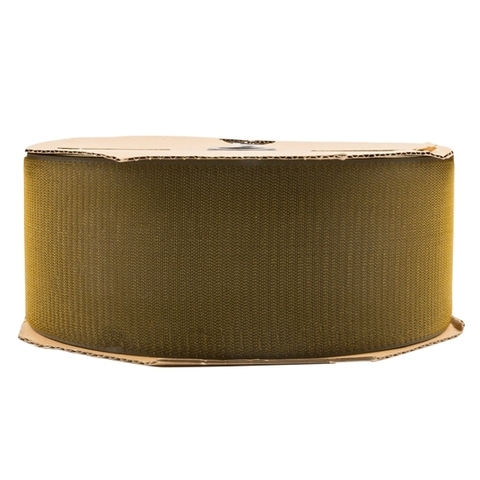 Klettband oliv 100mm Haken Meterware