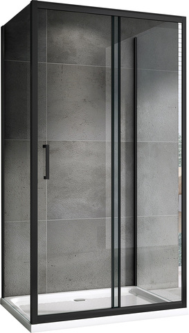 Abber AG30160B-S90B-S90B Душевой уголок, 160x90x195