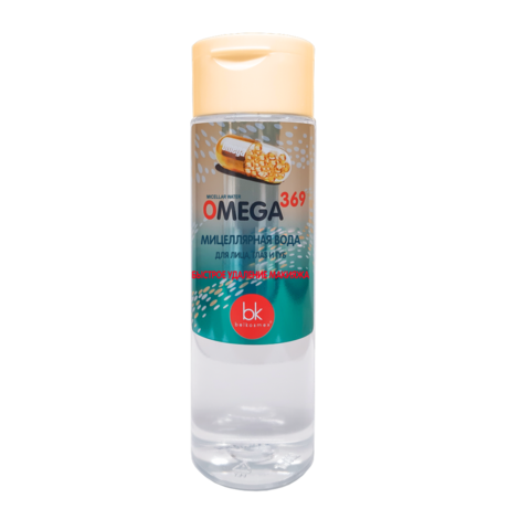 BelKosmex Omega 369 Мицеллярная вода для лица, глаз и губ 200мл