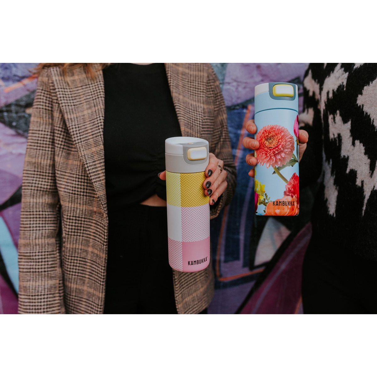 Термокружка Kambukka Etna (500 мл), Клетка, арт. 11-01045 - фото 5