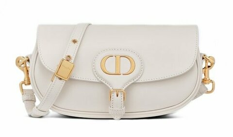 Сумка Dior Bobby East-west белый
