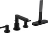 Hansgrohe Finoris 76444670 Смеситель на борт ванны (чёрный матовый)