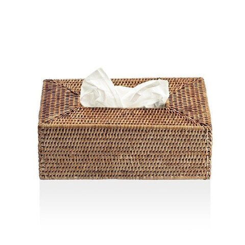 Decor Walther 0922992 Decor Walther Basket KB Диспенсер для салфеток 14x25x10см, цвет: ротанг темный