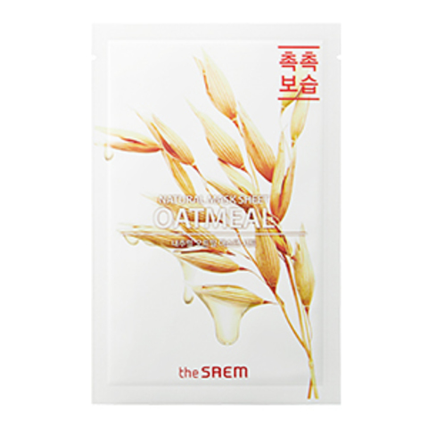 the Saem Natural Oatmeal Mask Sheet