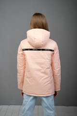 Куртка-анорак для девочки персиковый