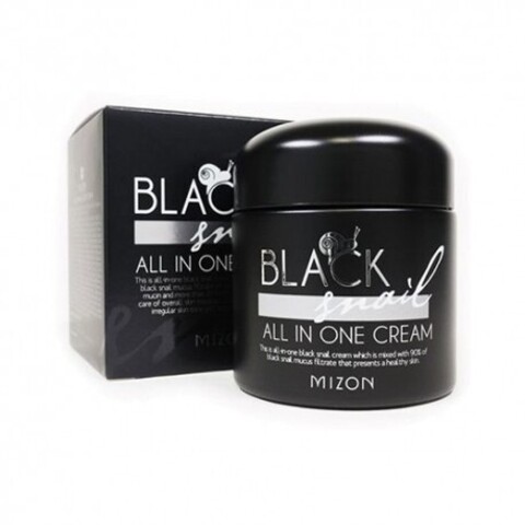 Mizon Black Snail All One Cream - Крем с экстрактом черной улитки