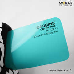 Carbins Color PPF Tiffany Blue CR 11 тифани цветная полиуретановая защитная антигравийная пленка