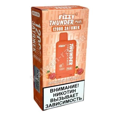 Картридж Fizzy Thunder Plus 12000 затяжек - Западный Грейпфрут