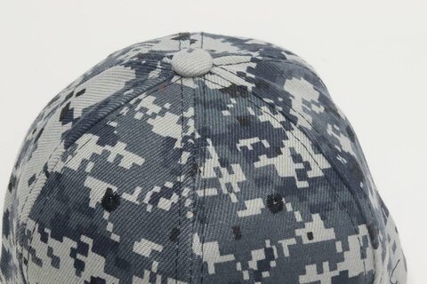 Картинка кепка Skully Wear 451 grey-pixel - 5