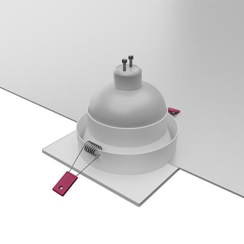 Встраиваемый светильник Favourite Lamppu 4525-1C