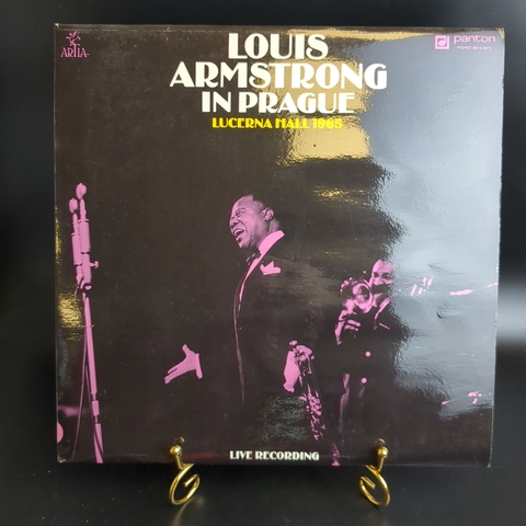 LP Louis Armstrong - In Prague Lucerna Hall 1965. Виниловая пластинка 12 дюймов Panton Czechoslovakia