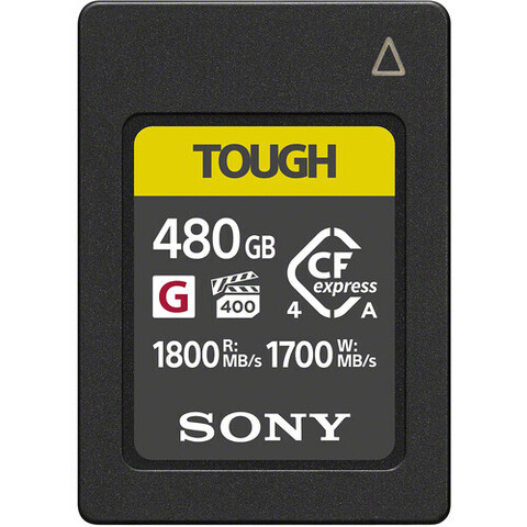 Карта памяти Sony CFexpress A 480GB TOUGH G серия 1800/1700/400 Карта памяти Sony CFexpress A 480GB TOUGH G серия 1800/1700/400
