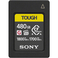 Карта памяти Sony CFexpress A 480GB TOUGH G серия 1800/1700/400