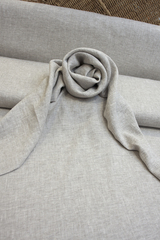 Лен с вискозой, цвет - натуральный меланж