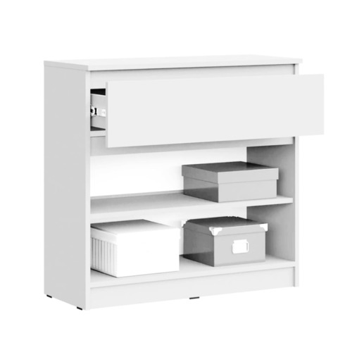 комод ЧЕЛСИ 800 1 ящ. 2 дв. (белый)