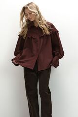 Блуза на кокетке