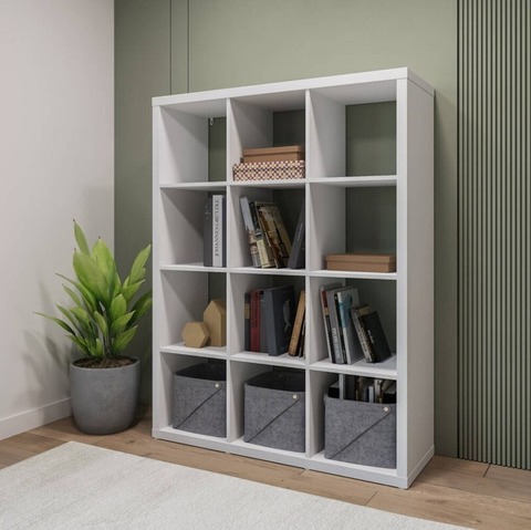 Стеллаж Фора 12, 112*147*38, белый