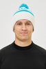 Шапка Nordski Blizzard Aquamarine/White