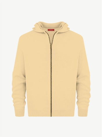 Толстовка на замке из экохлопка