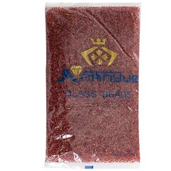 
          Бисер Alingar размер №12 вес 450 гр., прозрачный кристалл, внутри красный, пакет