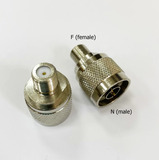 Переходник N-male - F-female - 2шт