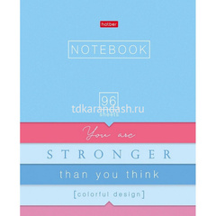 Тетрадь А5 96л клетка 