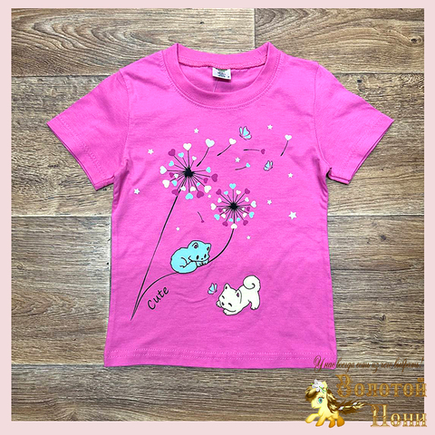 Футболка хлопок д (5-8) 260119-SL6071