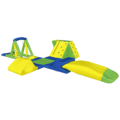 Надувной мини-аквапарк на воде «Аквапорт» 18×11×3 м