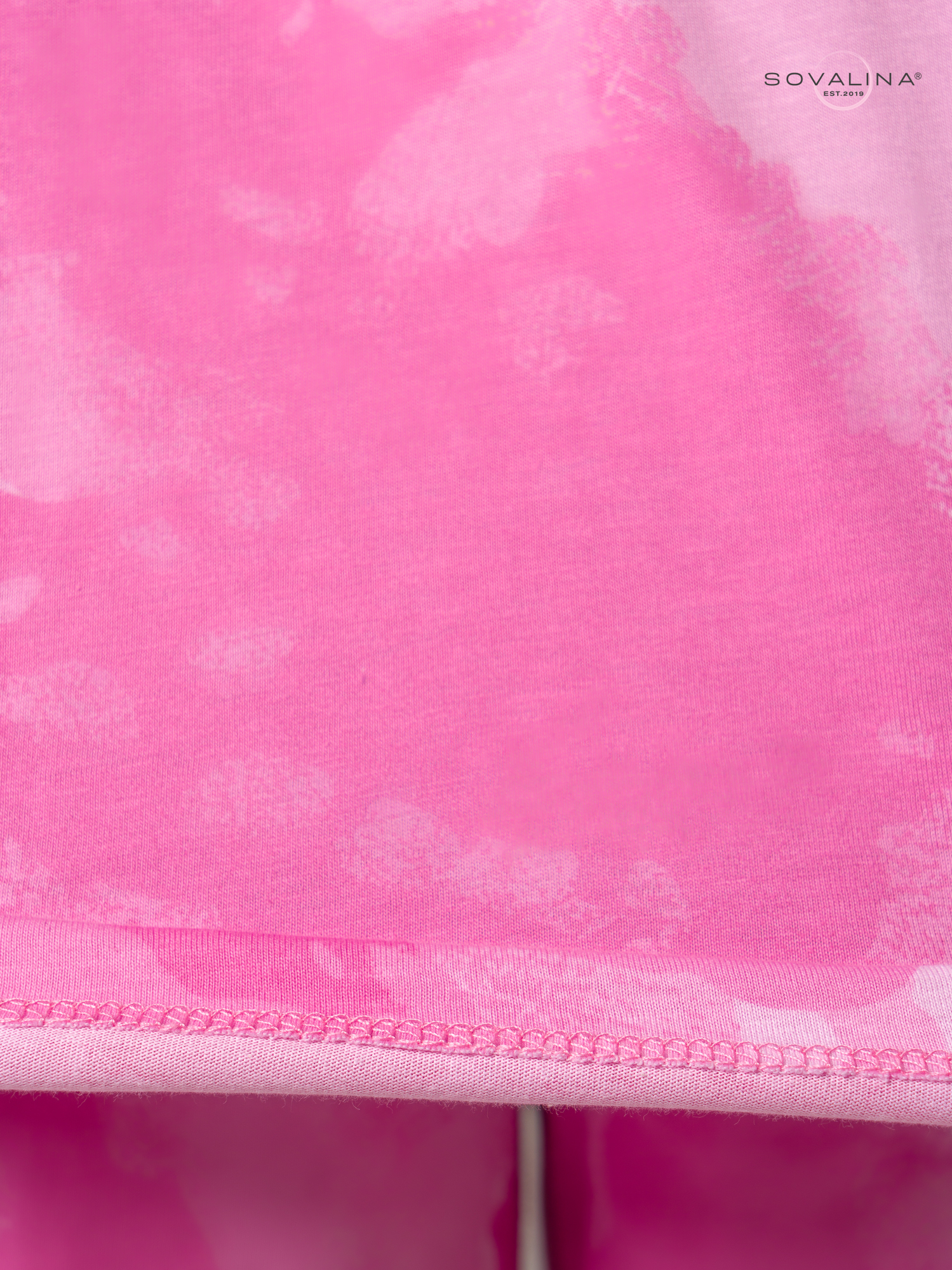 Костюм Лето MAX тайдай розовый