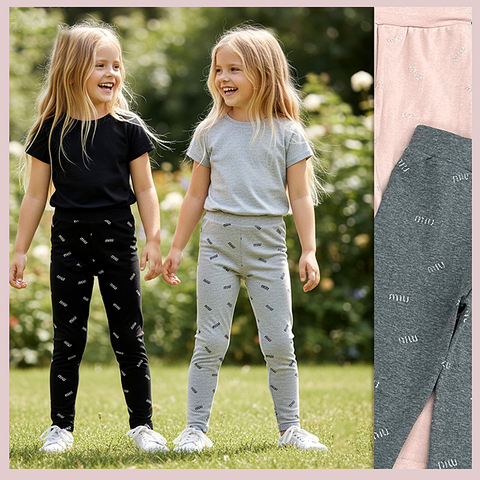 Лосины хлопок девочке (5-8) 260210-Y1073