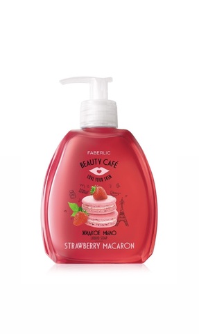 Fb Жидкое мыло «Клубничный макарун» 300мл