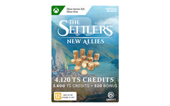 Игровая валюта The Settlers: New Allies: 4120 Credits Pack (цифровая версия) (Xbox One + Xbox Series X|S) (RU)