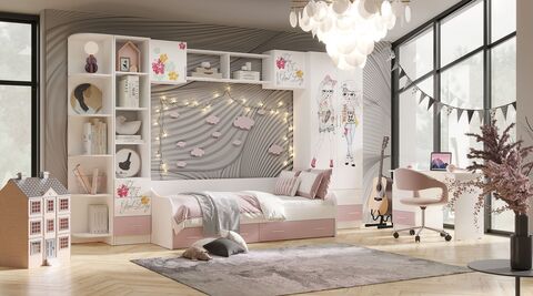 Деткская Fashion белый с фотопечатью