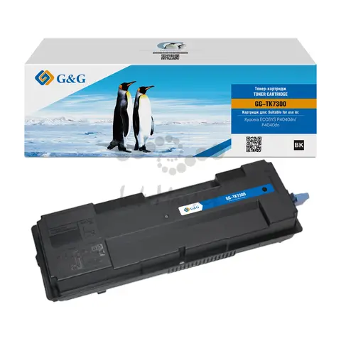 GG-TK7300 G&G Тонер-картридж для Kyocera Ecosys P4040DN  (15000стр)