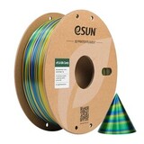 Пластик для 3D-печати eSUN ePLA-Silk Candy, 1,75 мм, 1 кг, золотой/синий/зелёный, EPLA-SILK CANDY175JUG1