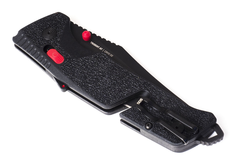 Нож SOG 11-12-01-41 Trident Mk3 Black-Red