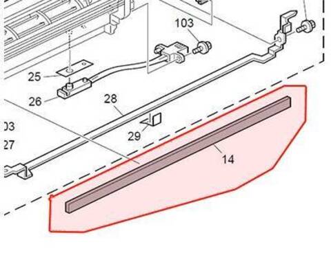 Пленка майларовая RICOH Aficio SP 8100DN (AA153443/AA15-3443)