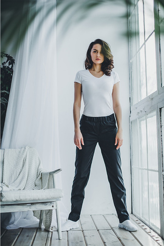 Брюки женские м525 soft light черный