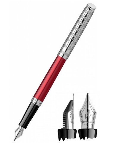 Ручка перьевая Waterman Hemisphere 2020 Deluxe Marine Red CT (2117789)