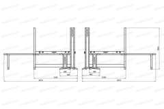 KronVuz Pro WP-3103-3SL Стол слесаря-сборщика