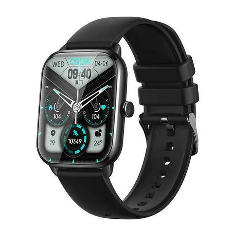 Ремешок Ecosystem Colmi C61 Black Middle Frame Black Silicone Strap