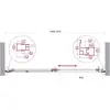 BelBagno LUCE-VF-11-100/145-C-Cr LUCE-VF-11-100/145-C-Cr Душевая шторка на ванну