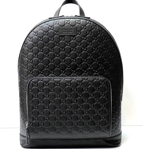 Кожаный рюкзак Gucci Signature
