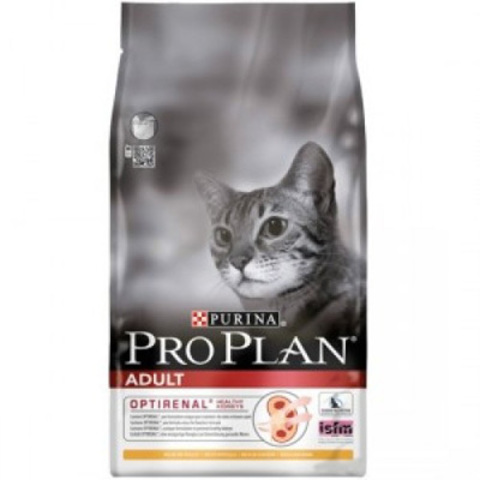 10 кг. PURINA PRO PLAN Сухой корм для взрослых кошек с курицей и рисом Adult Chicken&Rice