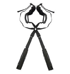 Чёрный бондажный комплект Romfun Sex Harness Bondage на сбруе - 