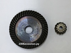 Коническая пара (СС-48) (D24х21х6,5 хZ13 D74х30х15хZ48 )под запрессовку, для УШМ 